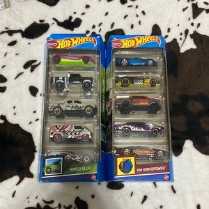 Hot wheels 5 packs